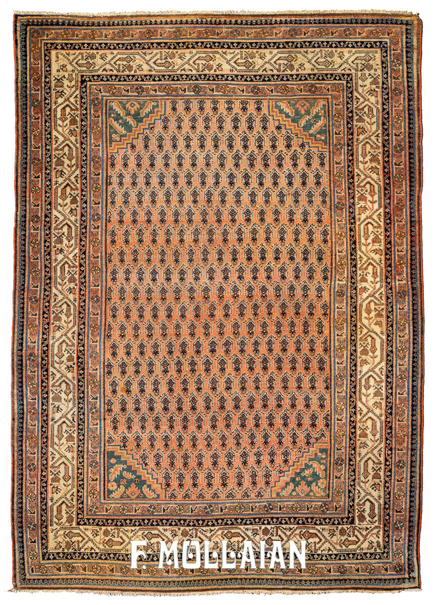 Antique Malayer Rug Pink/Purple Color n°:60863540